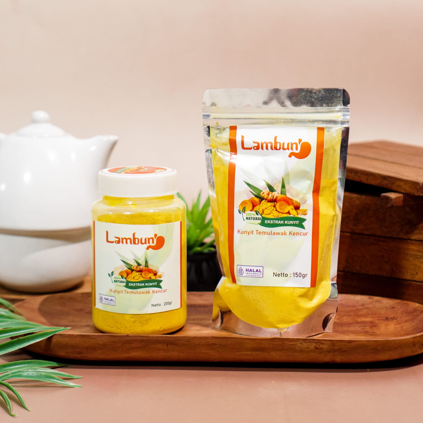 Produk ekstrak kunyit Lambung